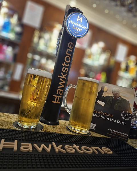 Hawkstone | Beer Font Pump Tap Handle | Home Bar Man Cave