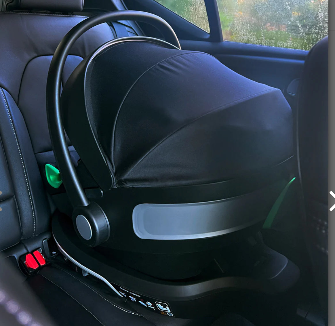 My Babiie -  i-Size | Infant Car Seat & ISOFIX Base | Black